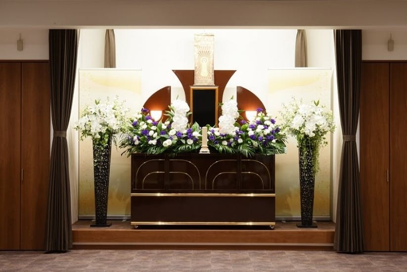 「シンプル内容で低価格　家族葬専用ホール」ライフ葬祭　北大谷斎場口店