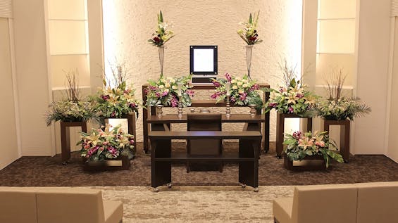 自由な家族葬 千の風 則武式場