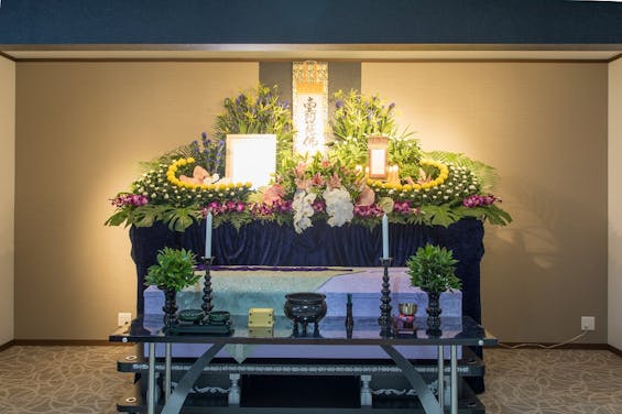 家族葬の花しょうぶ