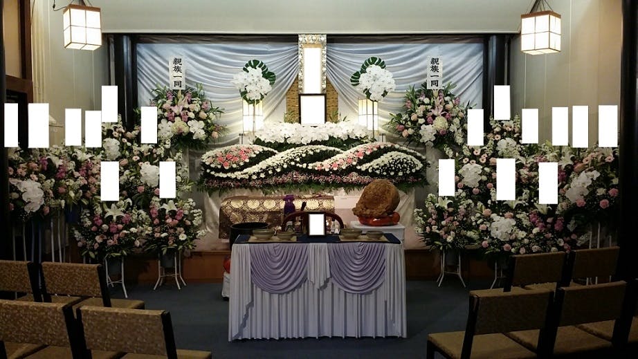 一般葬 白菊 | 尼崎市の家族葬・葬儀・お葬式は、葬儀社・花金が
