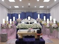 代々幡斎場で行ったお花に囲まれたお葬式