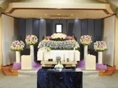 舟渡斎場で花祭壇の家族葬12名
