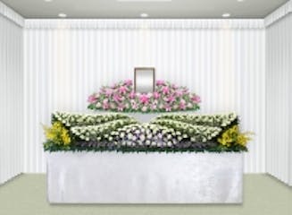 上質な花祭壇