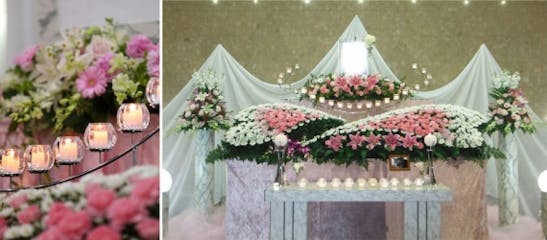 大好きなお花で送る家族葬プラン「すみれプラン」298,000円(税別)
