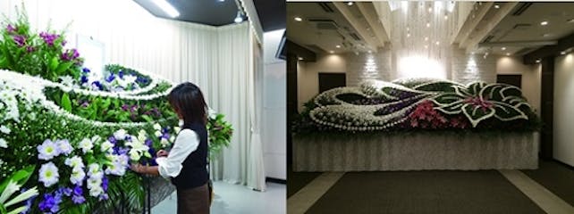 特別な思いを形にするデザイン生花祭壇