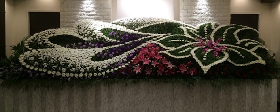 生花祭壇例2