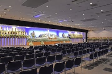 自社会館『エテルノ(4店舗)』は家族葬から社葬まで対応