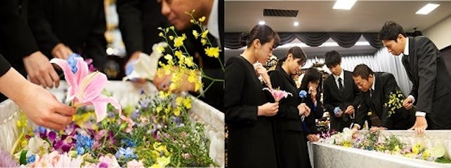 どのような形式のお葬式でも「お別れのとき」は同等です