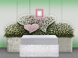 選べる生花祭壇・御棺
