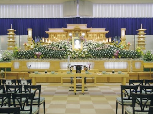 白木祭壇