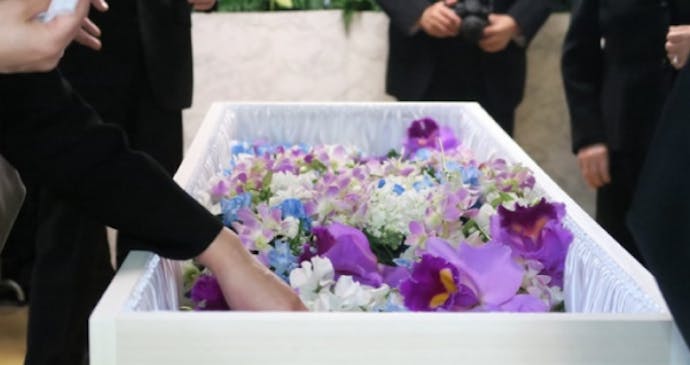 小山あんしん葬祭ホールの控室の様子